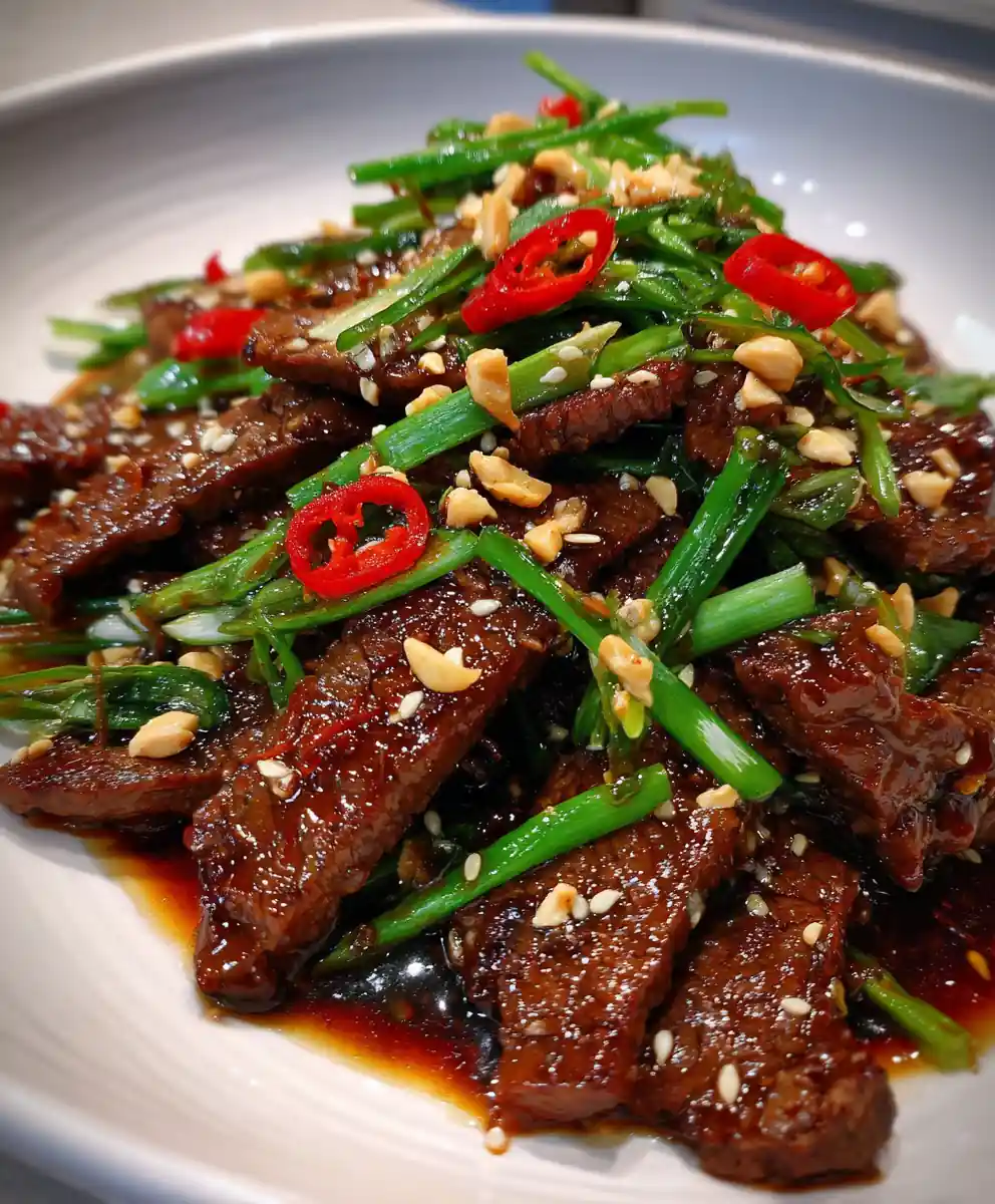 Beef With Oyster Sauce