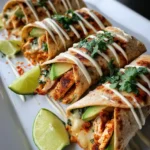 Cheesy Garlic Chicken Wraps 8 Cheesy Garlic Chicken Wraps 1772905137.228571