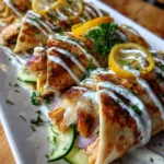Cheesy Garlic Chicken Wraps 1772965437.5911307