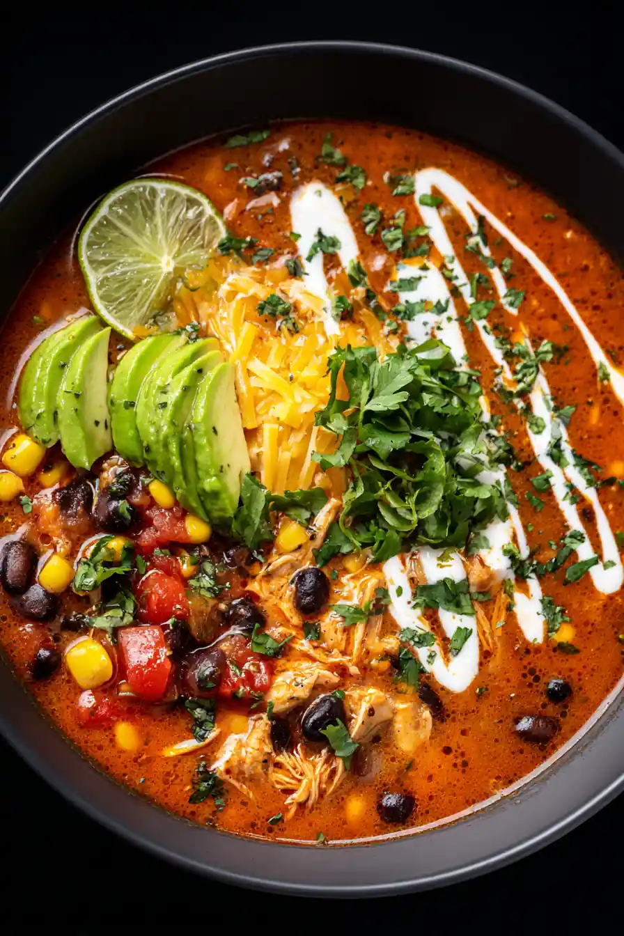 Classic Slow Cooker Crack Chicken Chili