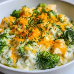 Creamy Crockpot Broccoli Cheddar Chicken And Rice 1772934123.8084562