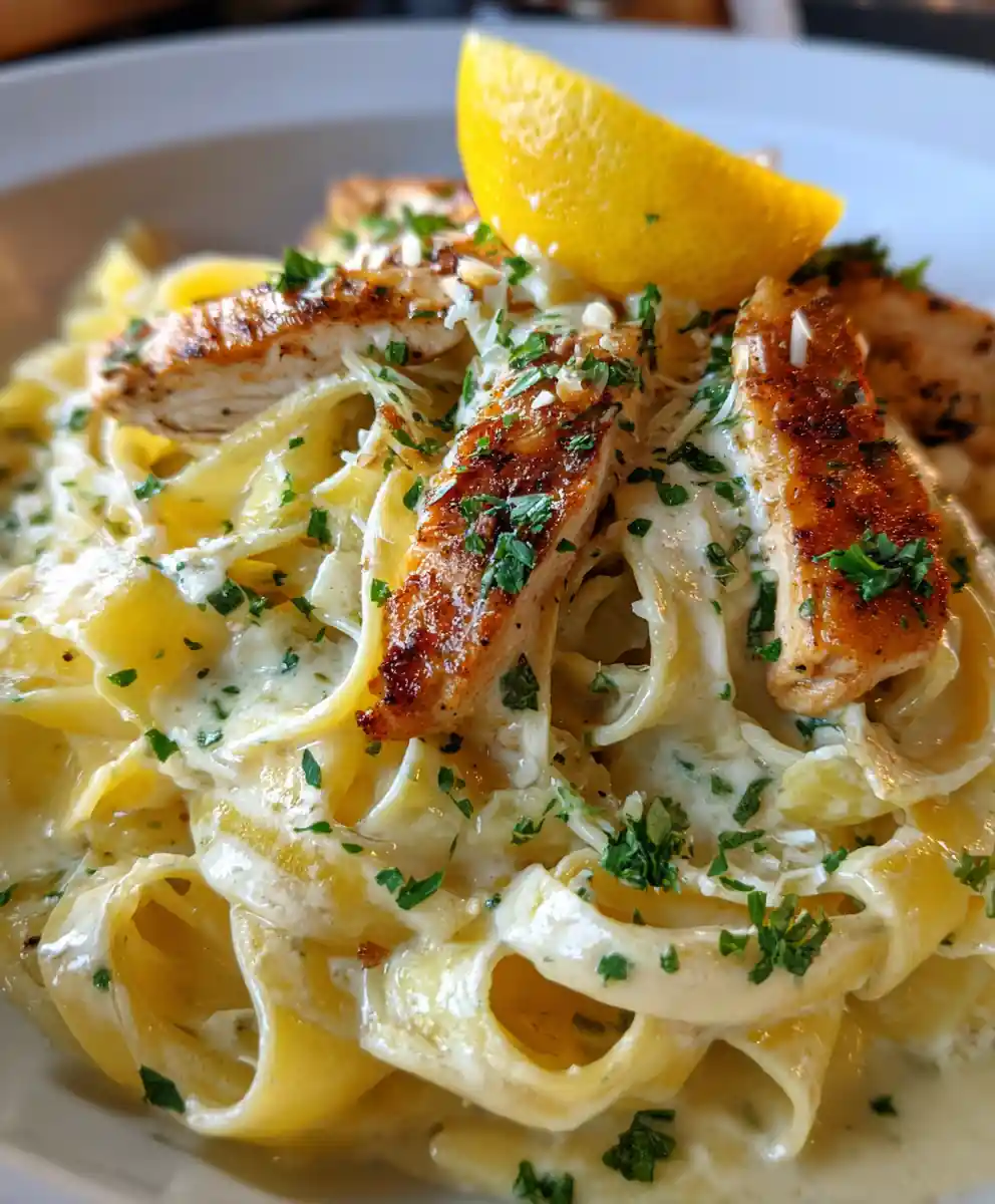 Creamy Chicken Fettuccine Alfredo – Classic Easy Dinner