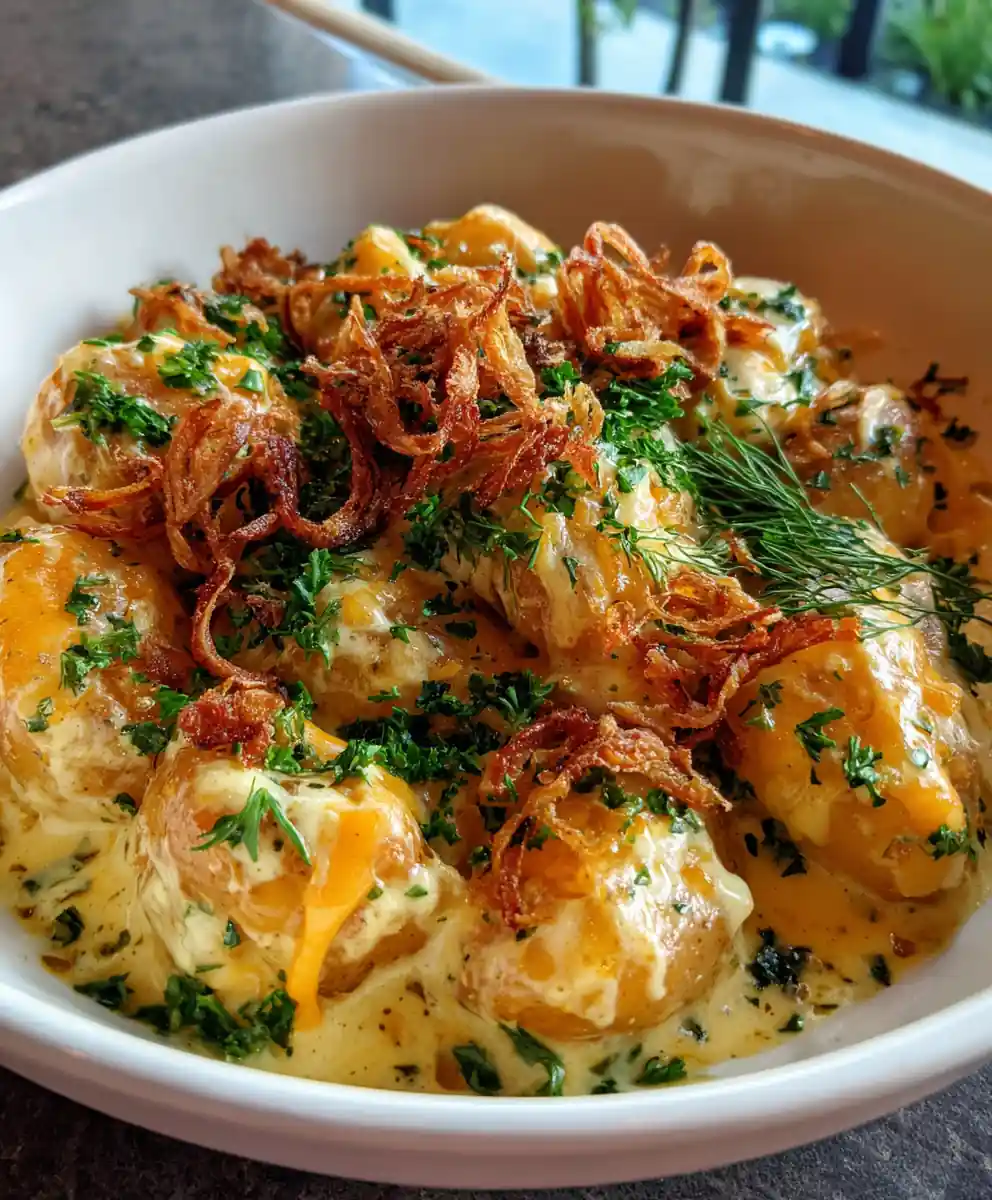 Crock Pot Swamp Potatoes – Adrian Recipes