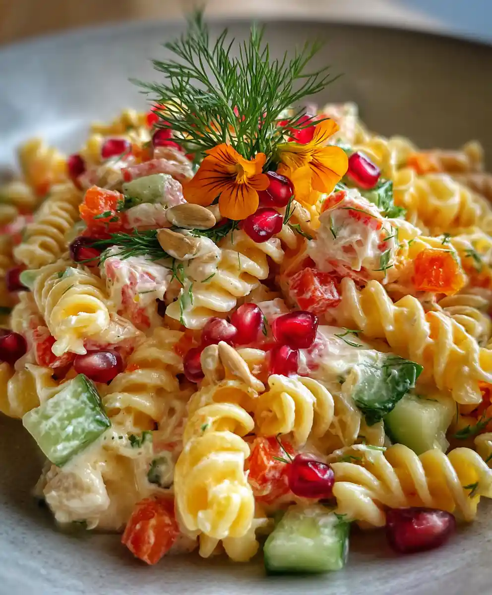 Easy Crab & Pasta Salad – Picnic Potluck Favorite