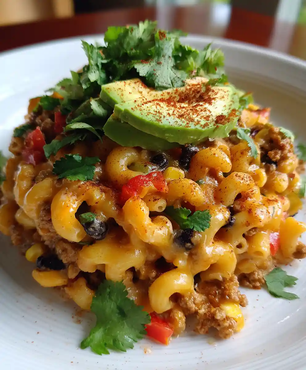High Protein Taco Pasta