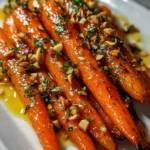 Honey Garlic Butter Roasted Carrots Sweet Savory Side 1772984752.2455692