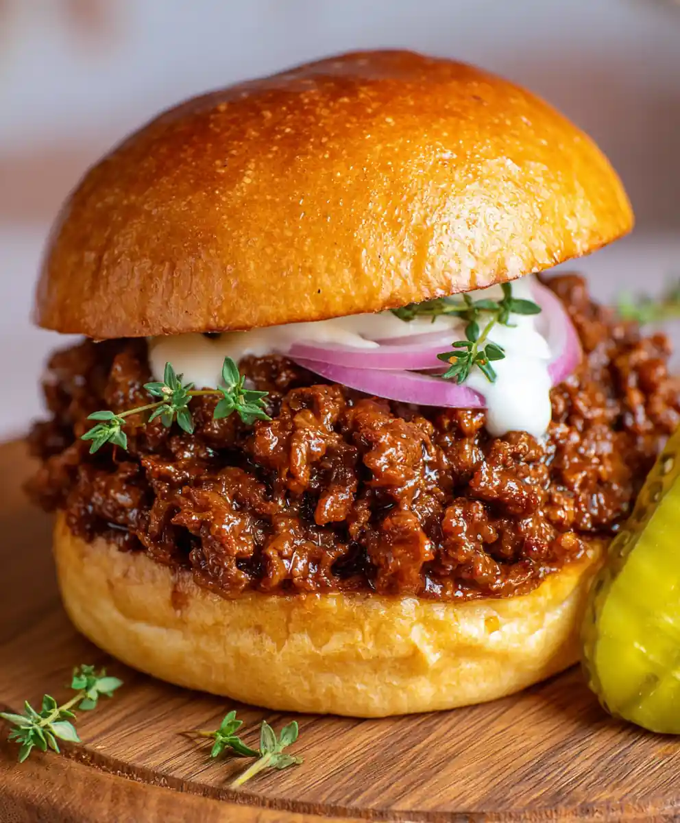 Irresistible French Onion Beef Sloppy Joes