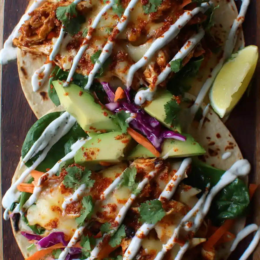 Irresistible Cheesy Garlic Chicken Wraps For A Cozy Night