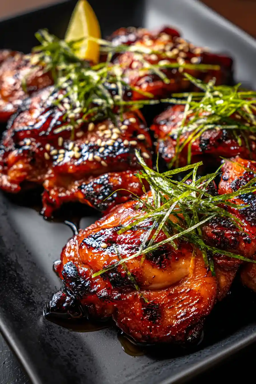 Juicy Japanese Bbq Chicken Thighs