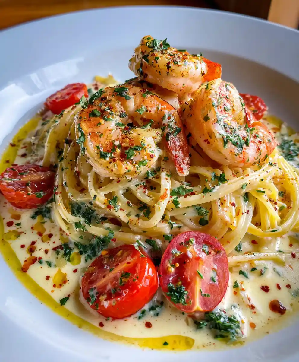 Juicy Marry Me Shrimp Pasta