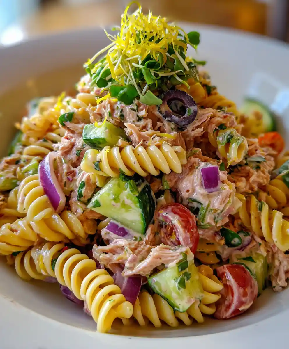 Light Canned Tuna Pasta Salad