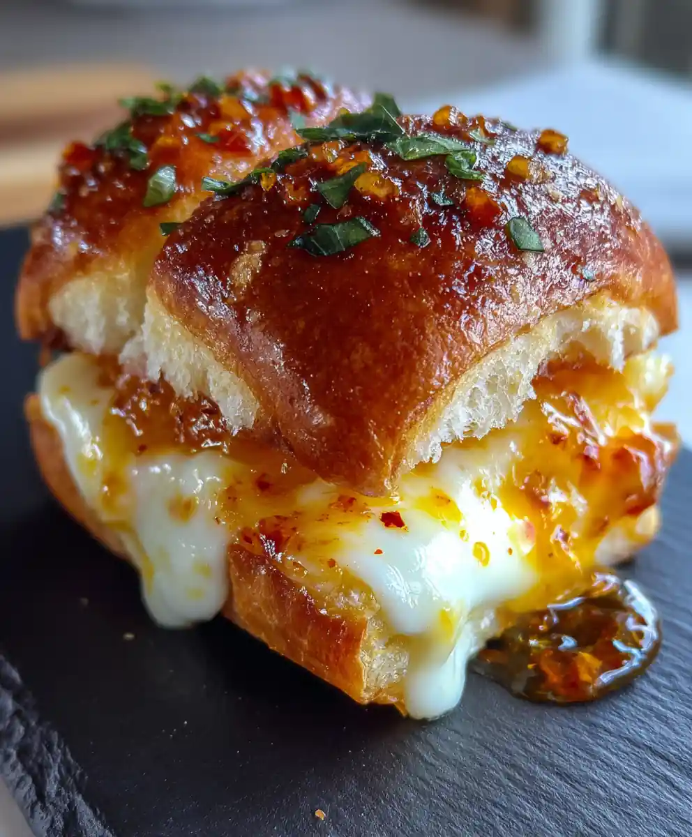 Mini Grilled Cheese Hawaiian Rolls