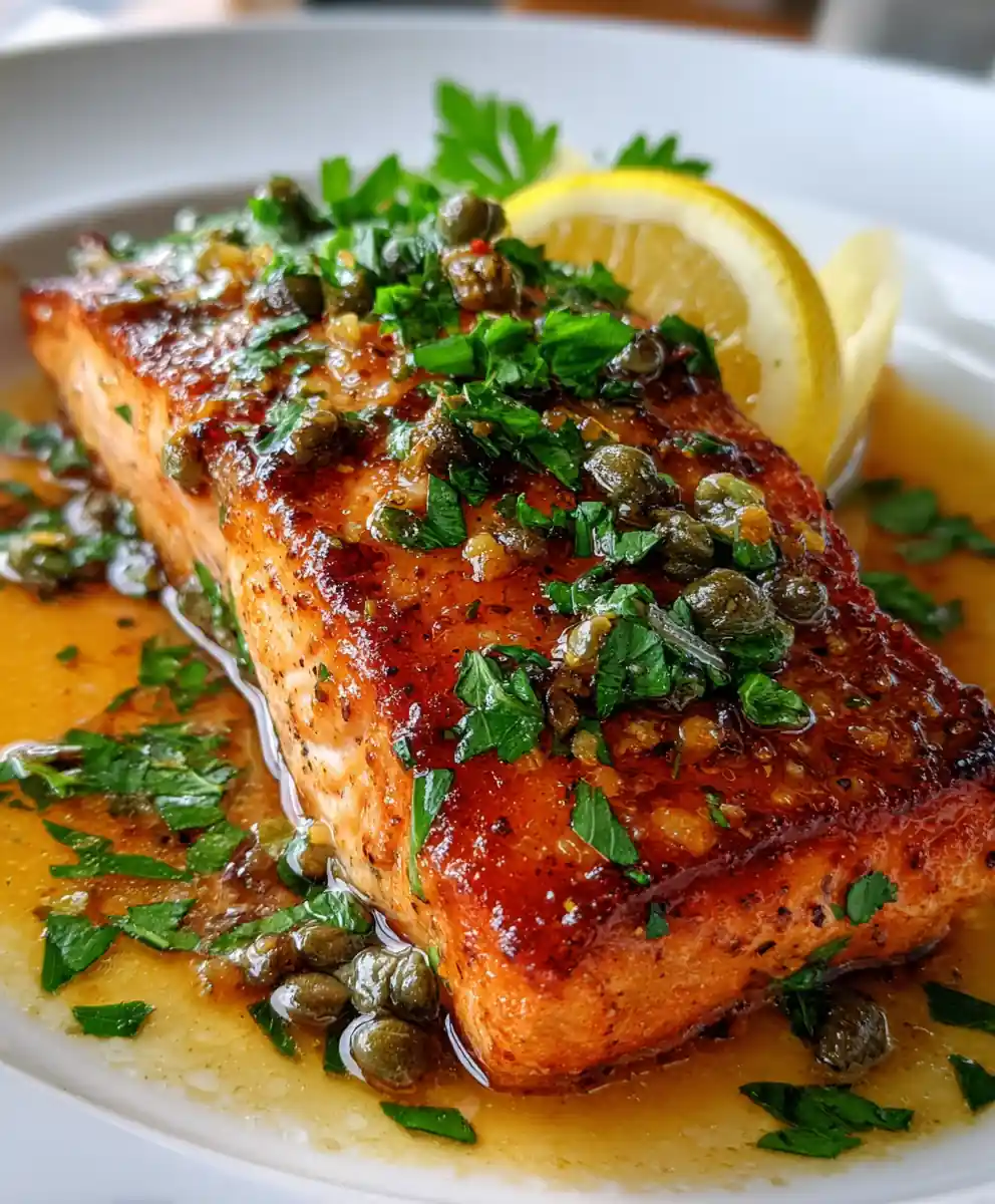 Salmon Piccata