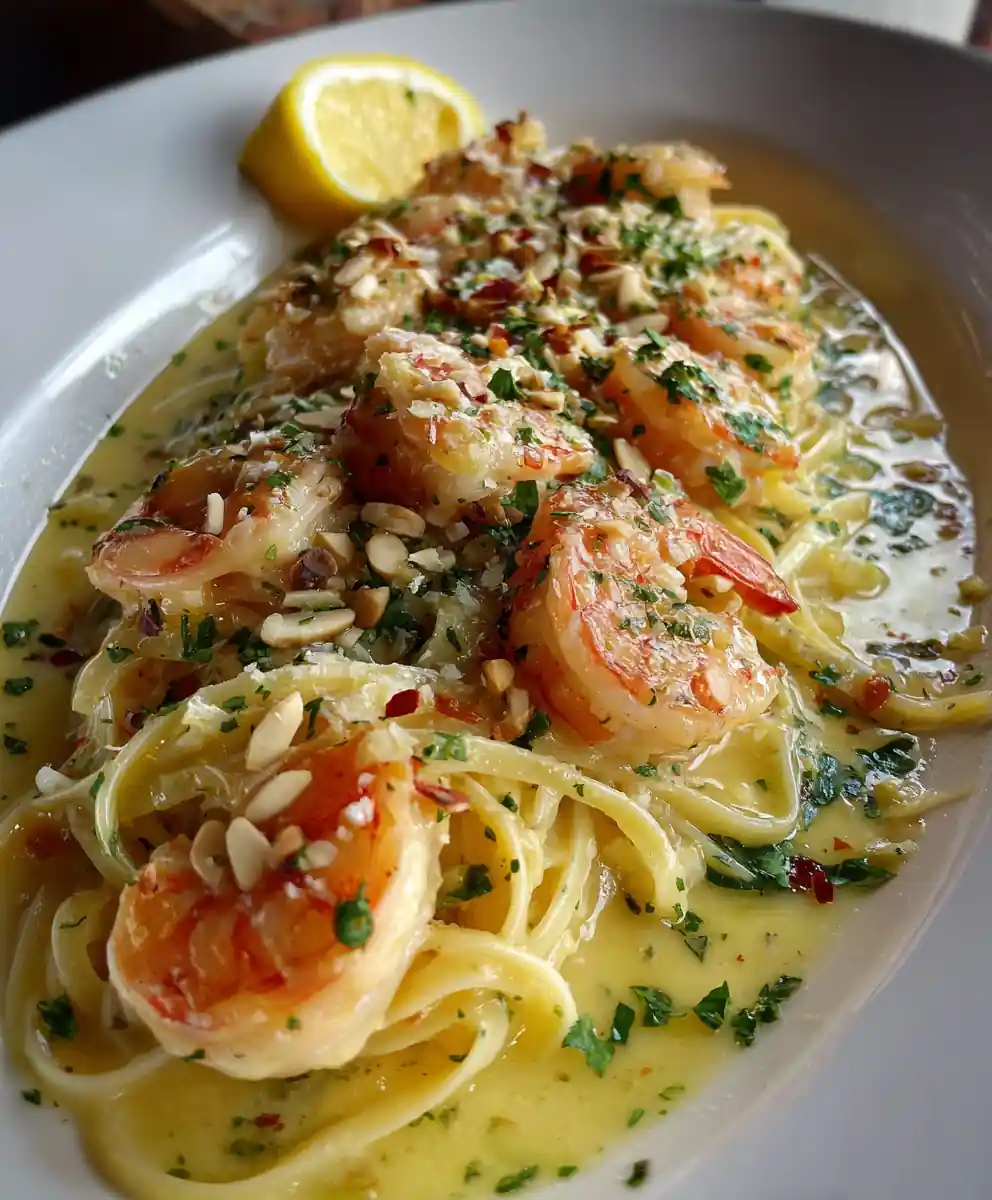 Shrimp Piccata Pasta