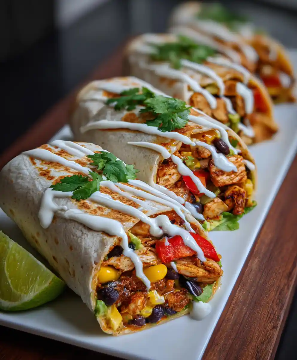 Southwest Chicken Wraps