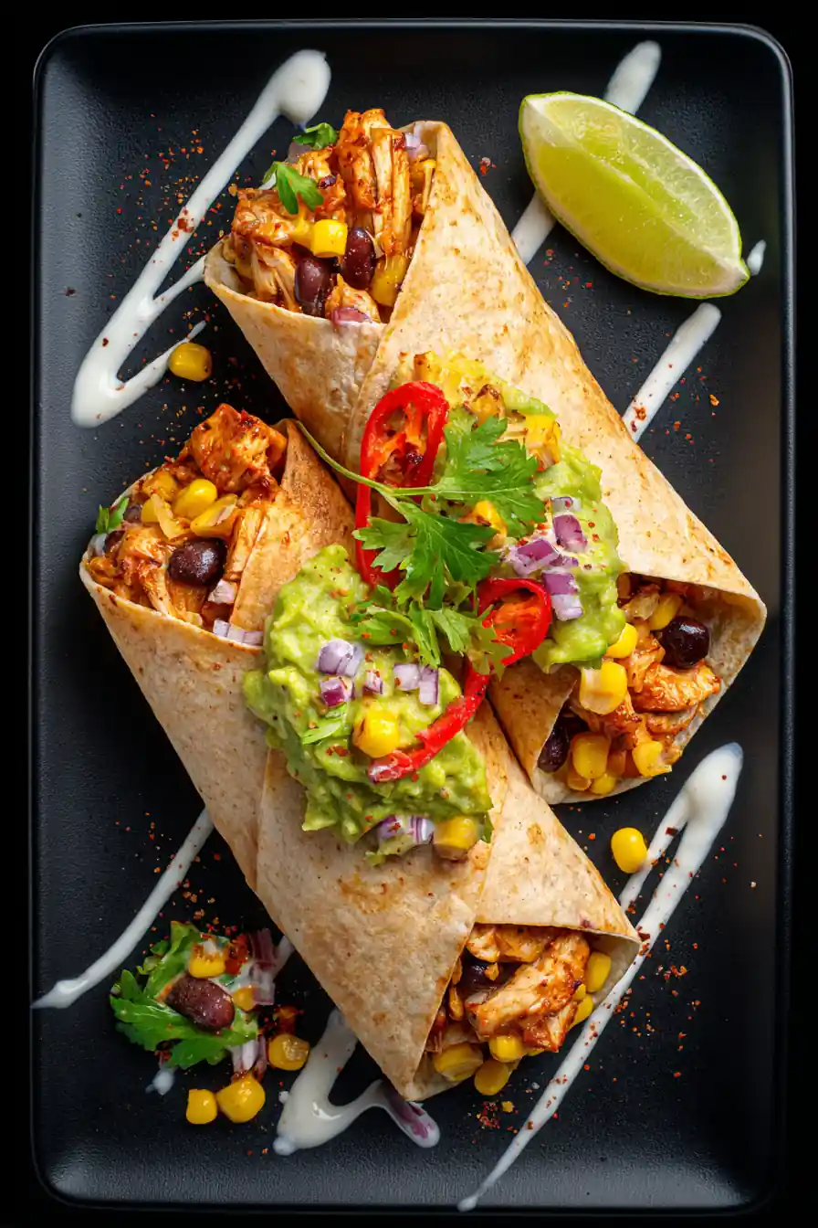 Southwest Chicken Wraps