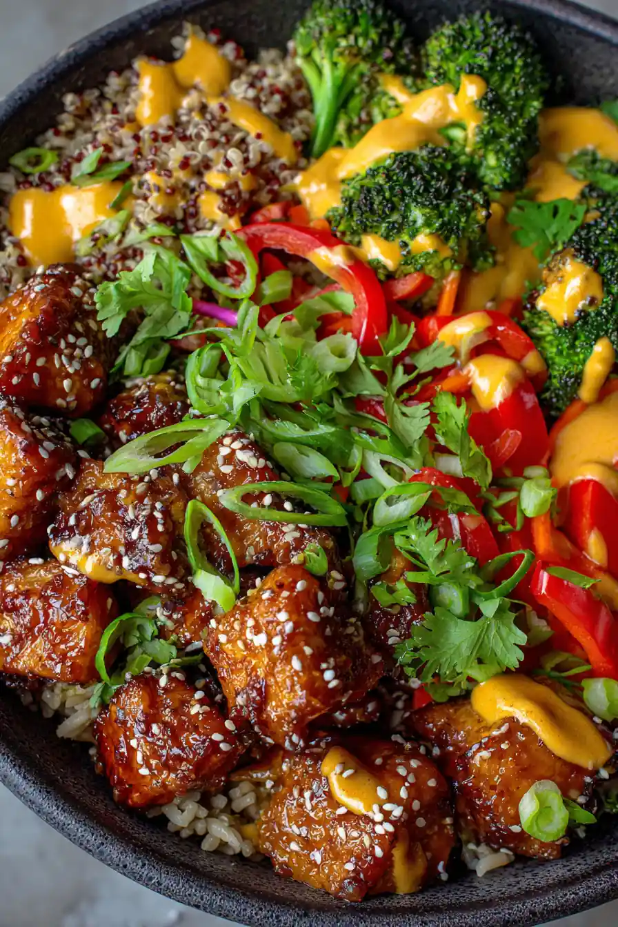 Sticky Chicken Meal Prep Bowls