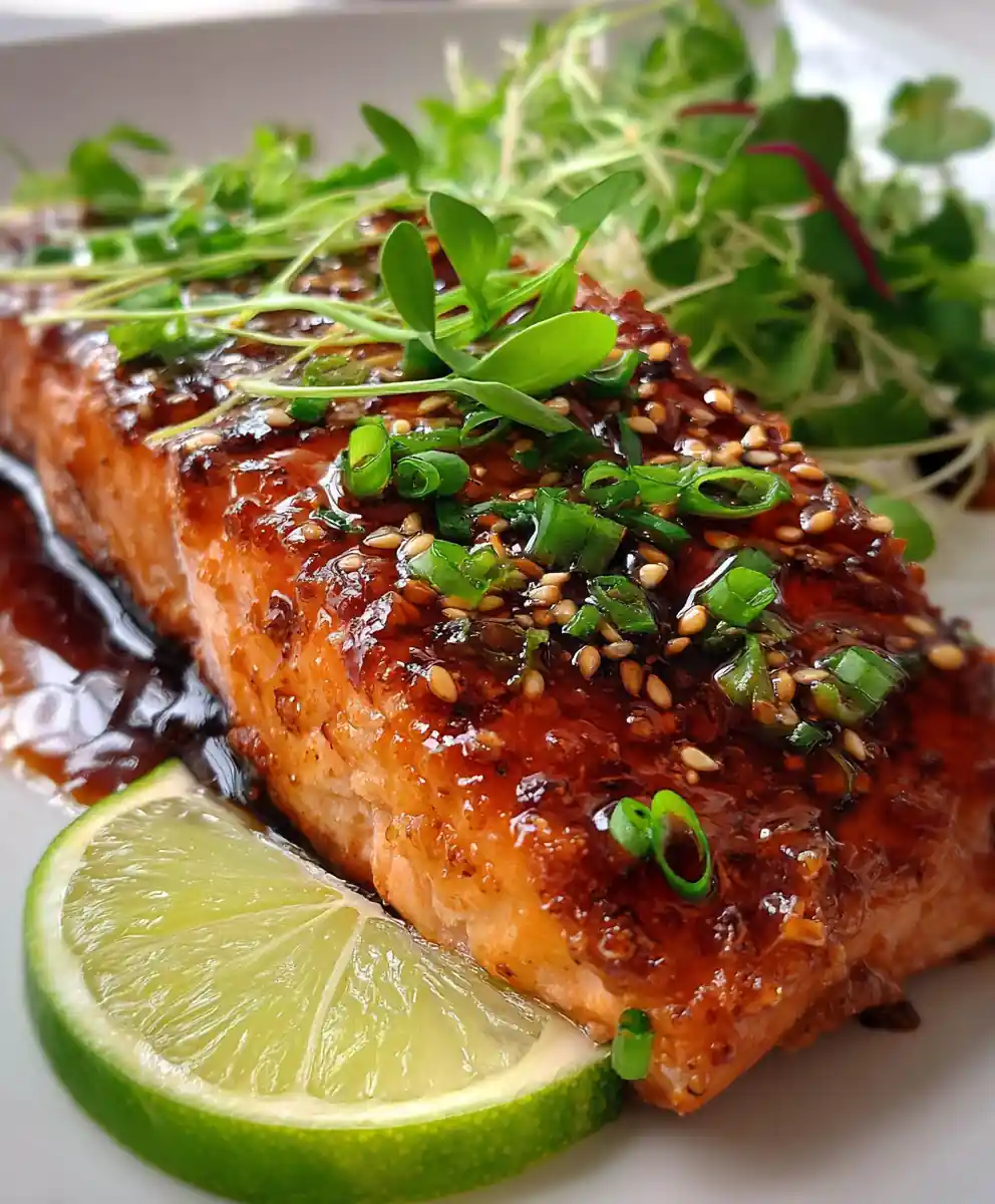 Sweet Teriyaki Baked Salmon