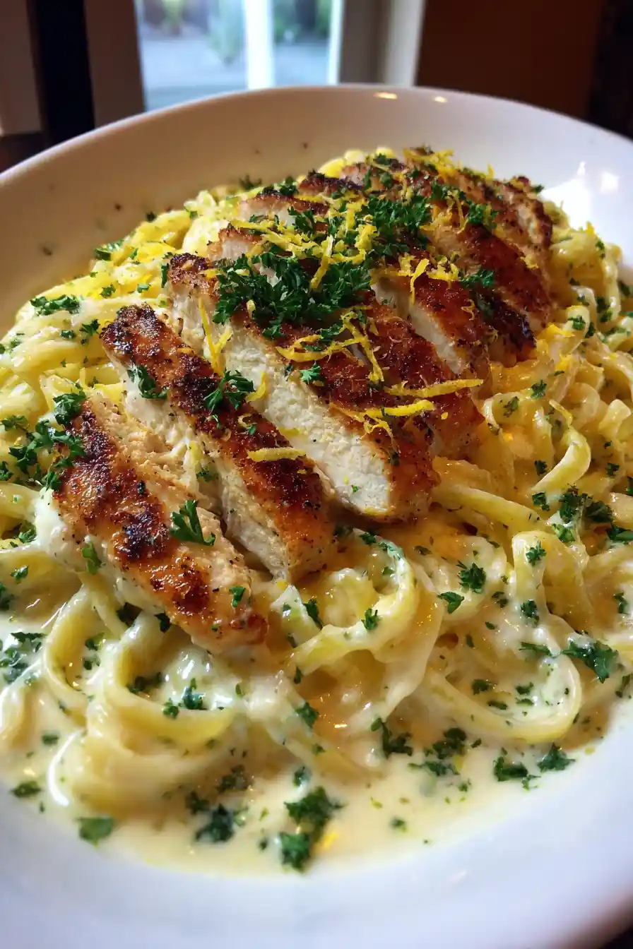 The Easiest Chicken Alfredo