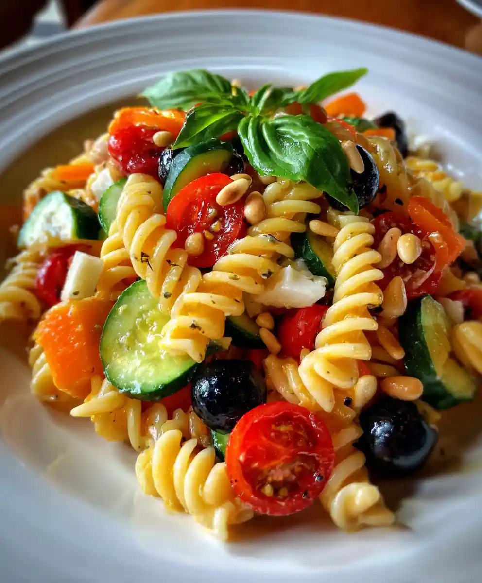 Timeless Olive Garden Inspired Pasta Salad